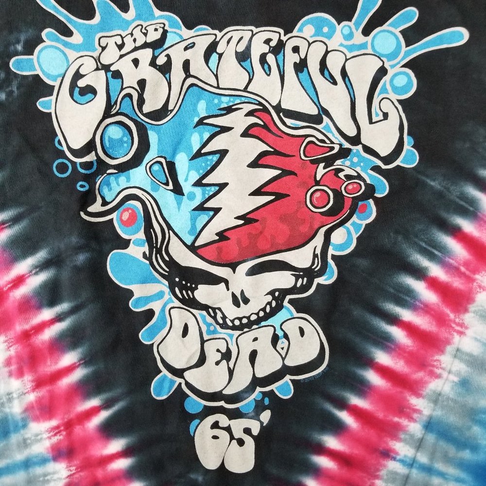 Grateful Dead Tie Dye Splash Your Face SYF Stealie